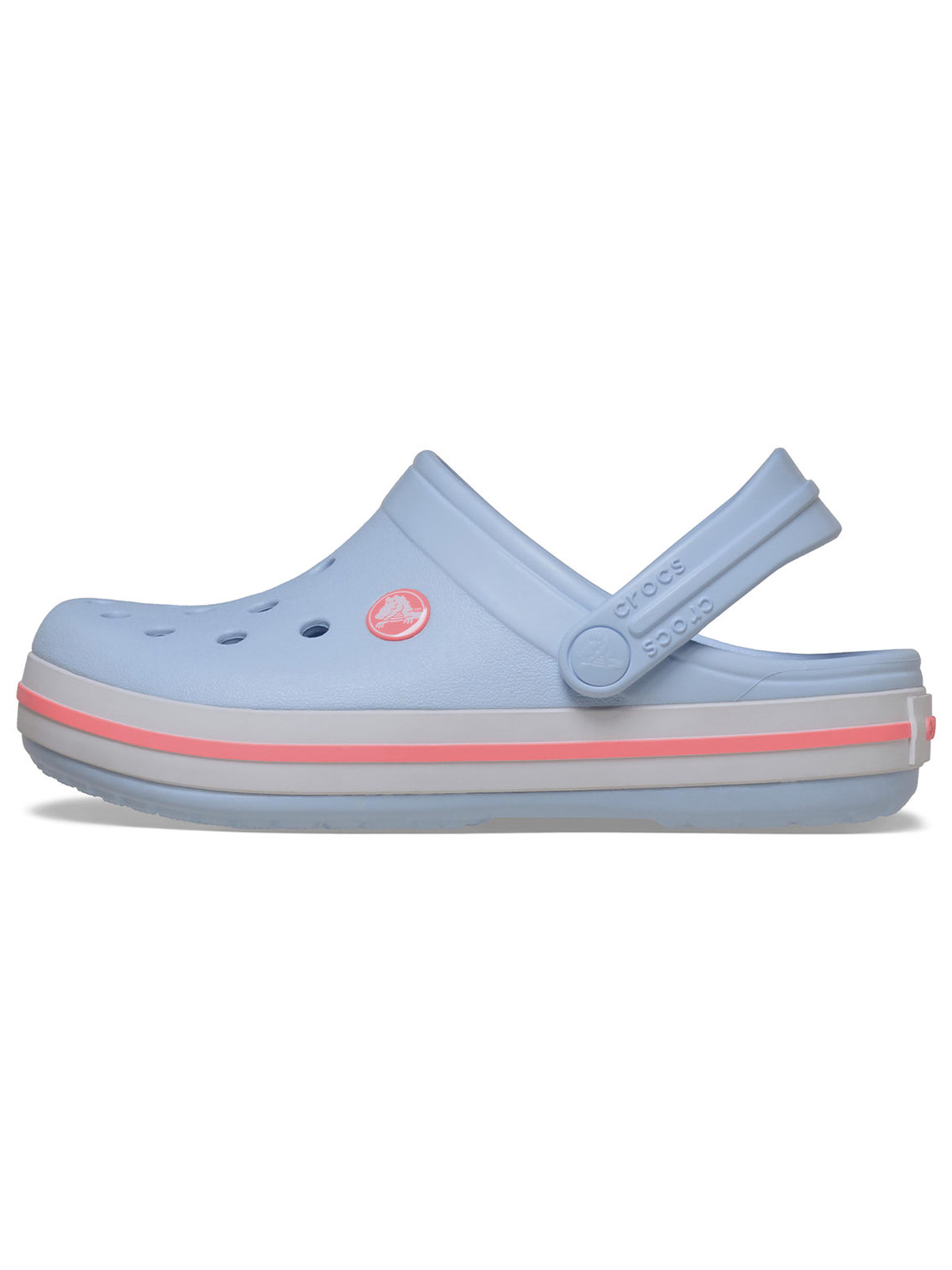 Zueco Niños Grandes Crocband Clog Celeste Crocs
