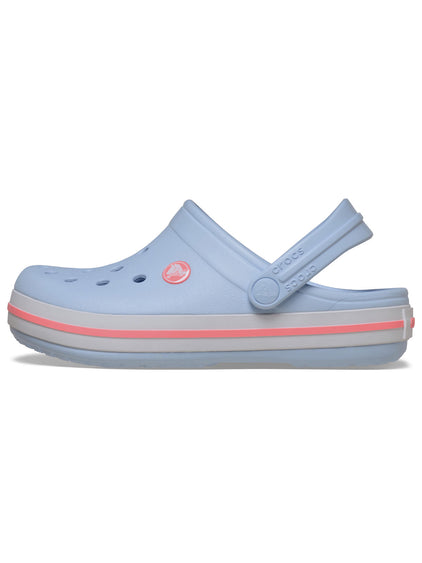 Zueco Niños Grandes Crocband Clog Celeste Crocs