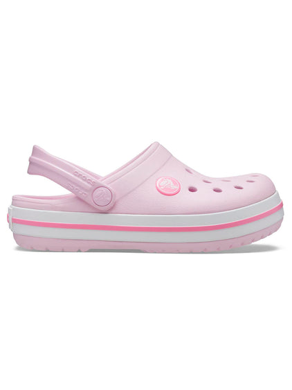 Zueco Niños Grandes Crocband Clog Rosa Crocs
