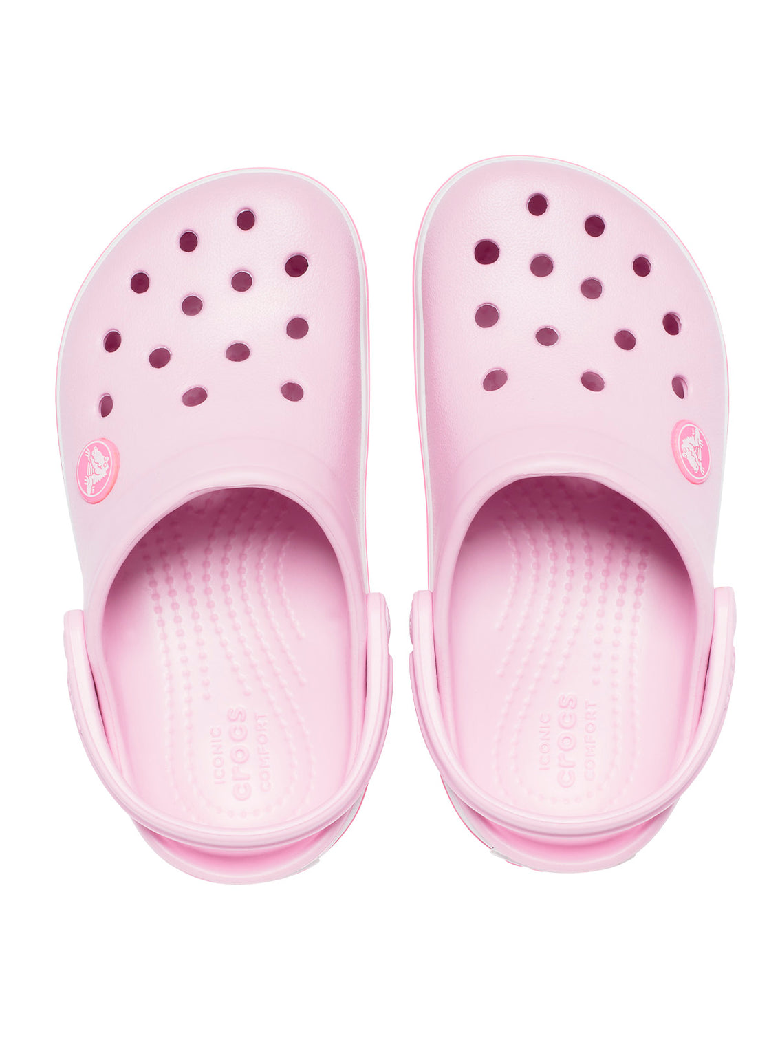 Zueco Niños Grandes Crocband Clog Rosa Crocs