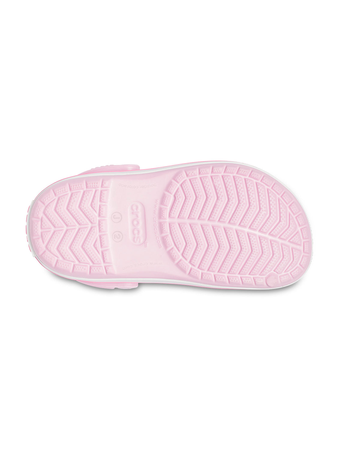 Zueco Niños Grandes Crocband Clog Rosa Crocs