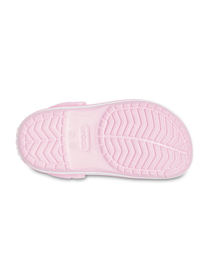 Zueco Niños Grandes Crocband Clog Rosa Crocs