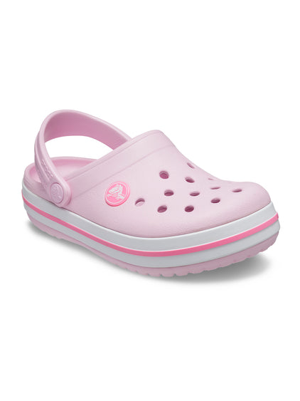 Zueco Niños Grandes Crocband Clog Rosa Crocs