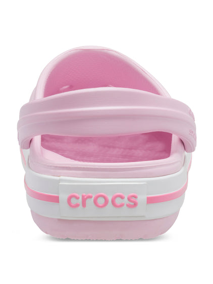 Zueco Niños Grandes Crocband Clog Rosa Crocs