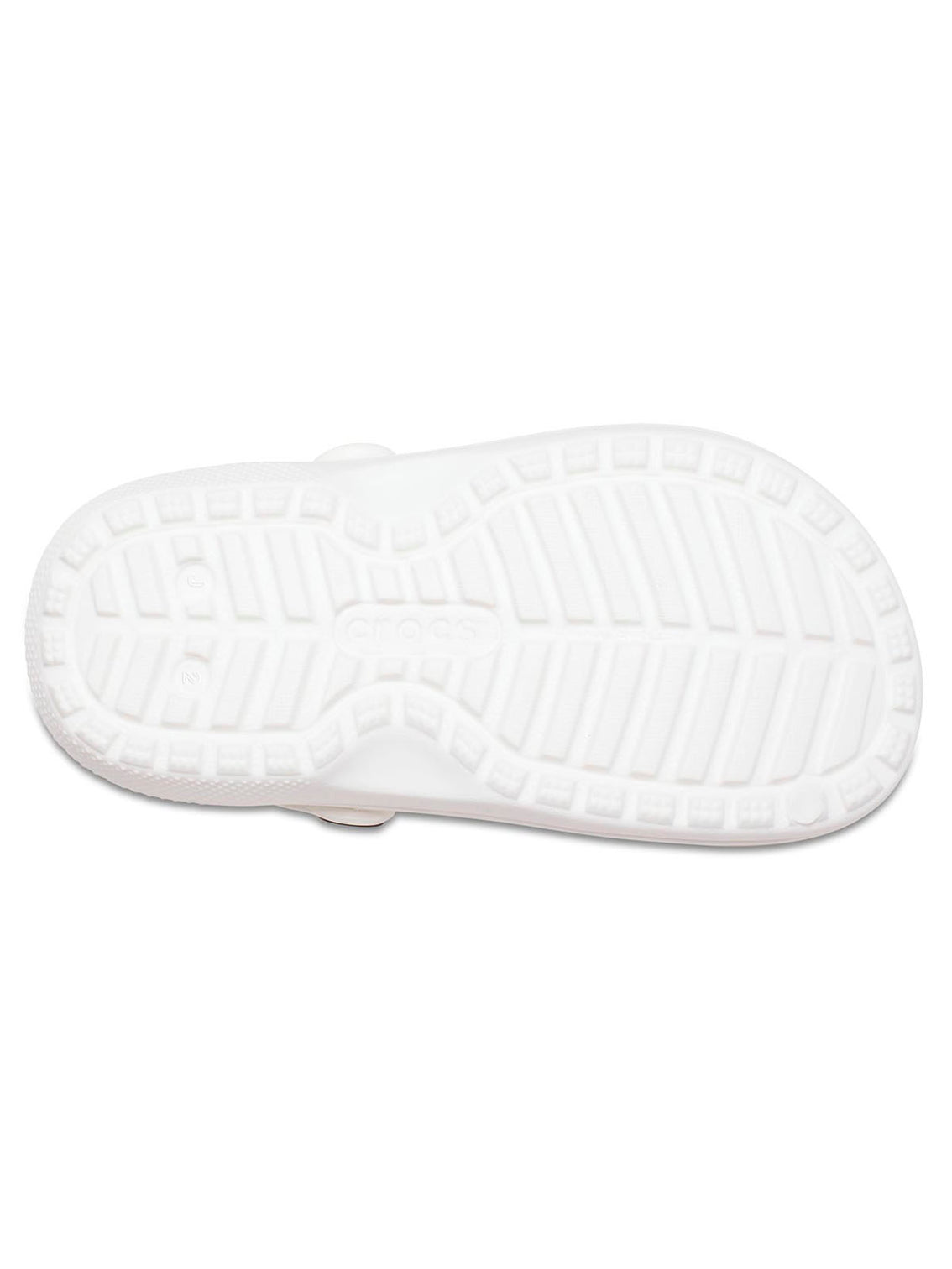 Zueco Niños Grandes Classic Lined Clog Blanco Crocs