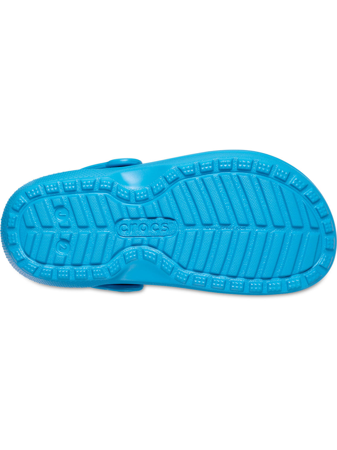 Zueco Niños Grandes Classic Lined Clog Azul Crocs