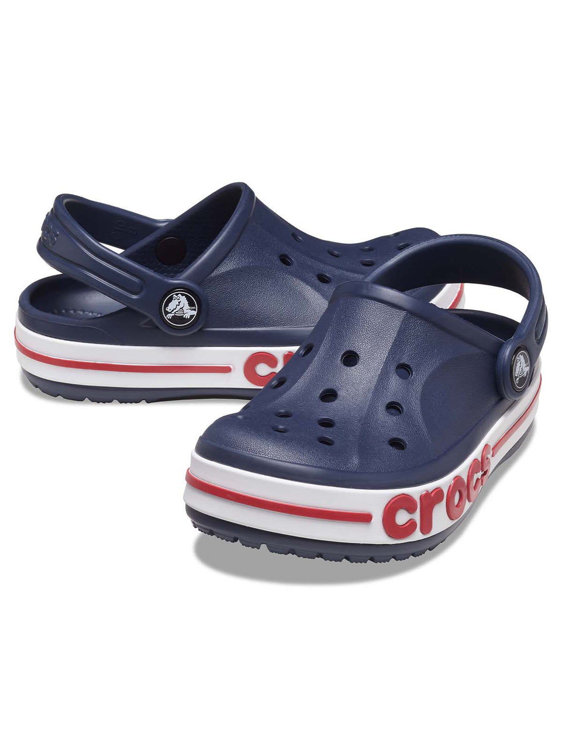 Zueco Niños Pequeños Bayaband Clog Azul Crocs