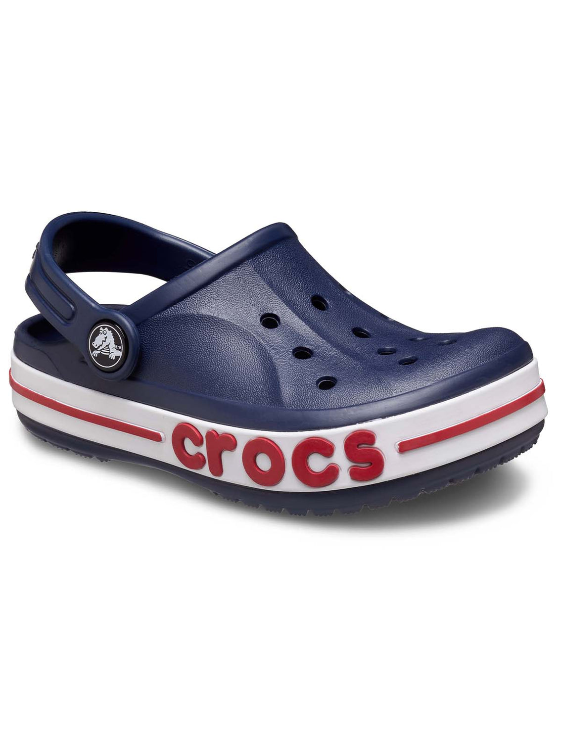 Zueco Niños Pequeños Bayaband Clog Azul Crocs