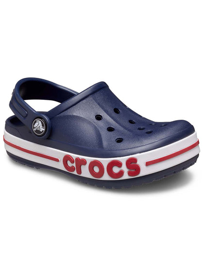 Zueco Niños Pequeños Bayaband Clog Azul Crocs