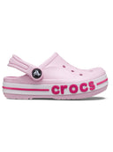 Zueco Niños Pequeños Bayaband Clog Rosa Crocs