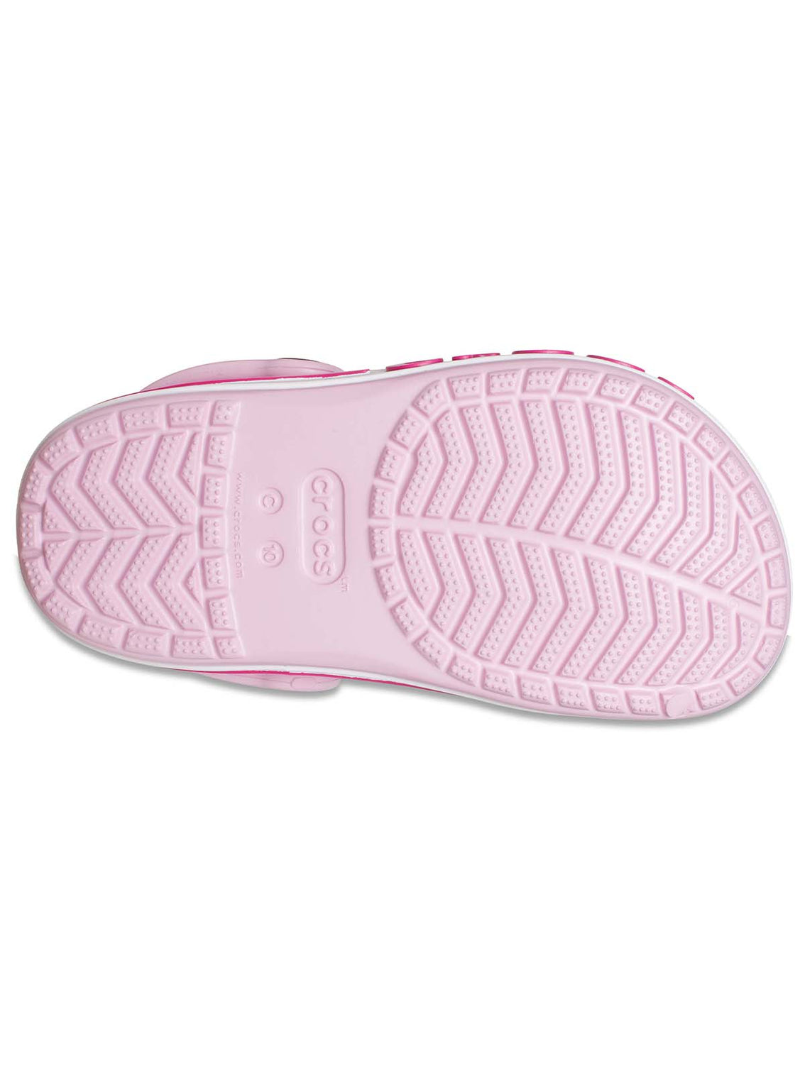 Zueco Niños Pequeños Bayaband Clog Rosa Crocs