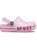 Zueco Niños Grandes Bayaband Clog Rosa Crocs