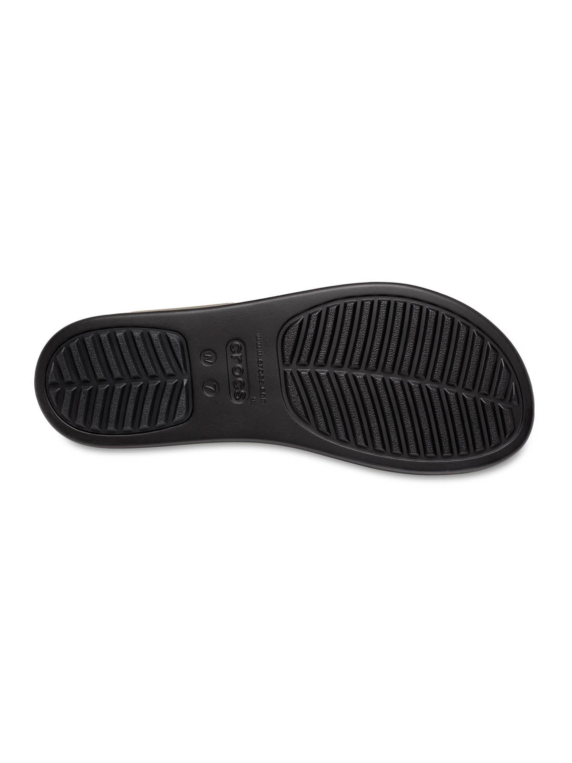 Sandalia Mujer Plataforma Brooklyn Buckle Negro Crocs