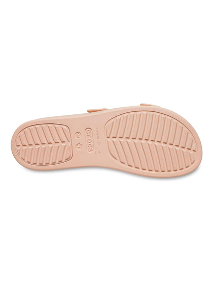Sandalia Mujer Plataforma Brooklyn Buckle Rosa Crocs