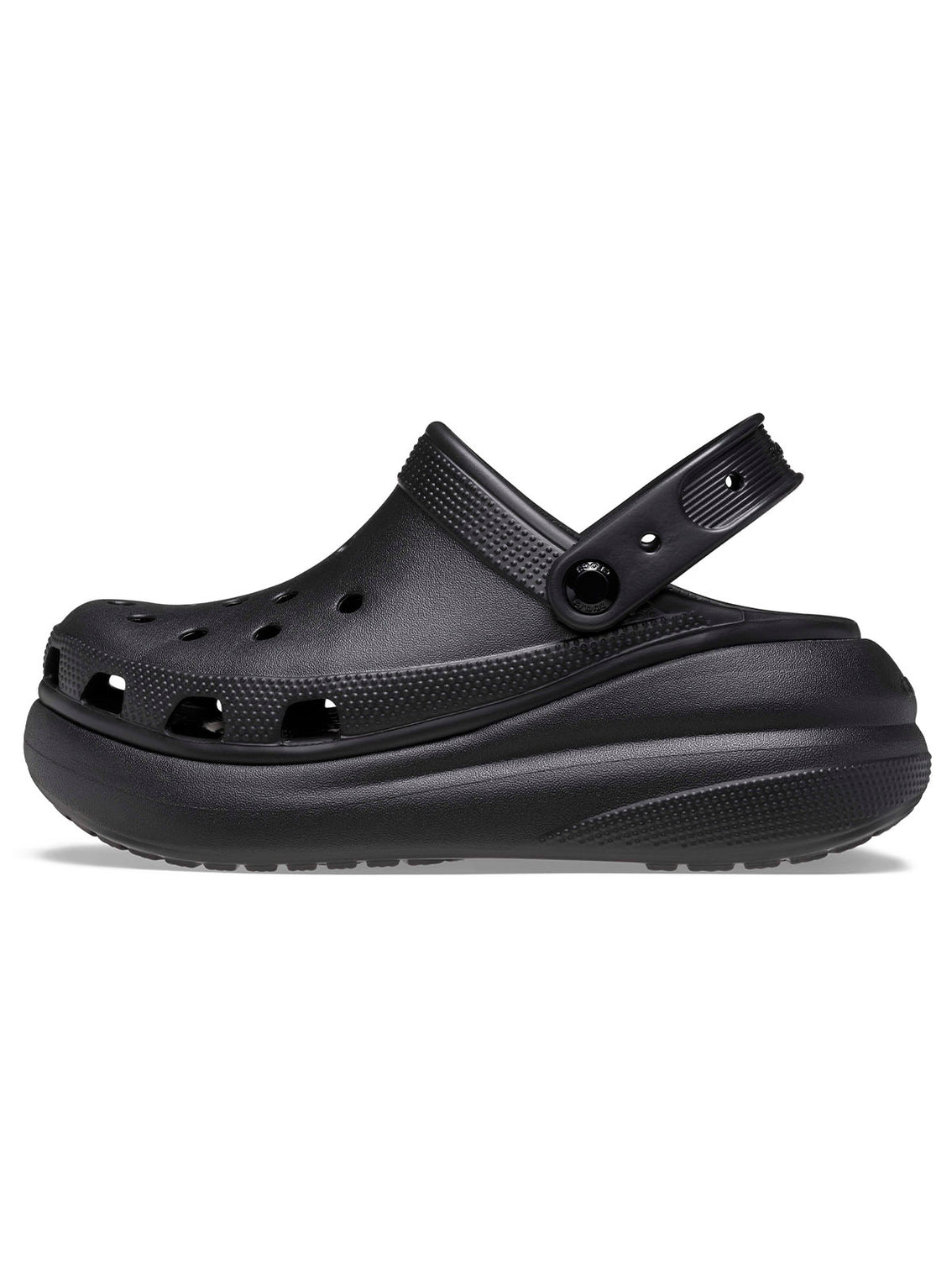 Zueco Plataforma Unisex Crush Clog Negro Crocs