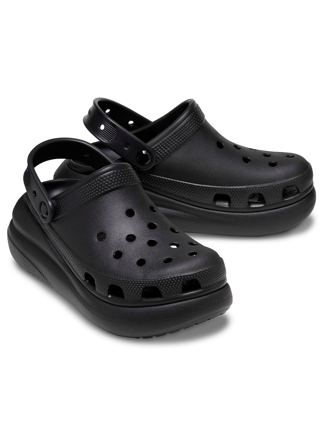 Zueco Plataforma Unisex Crush Clog Negro Crocs
