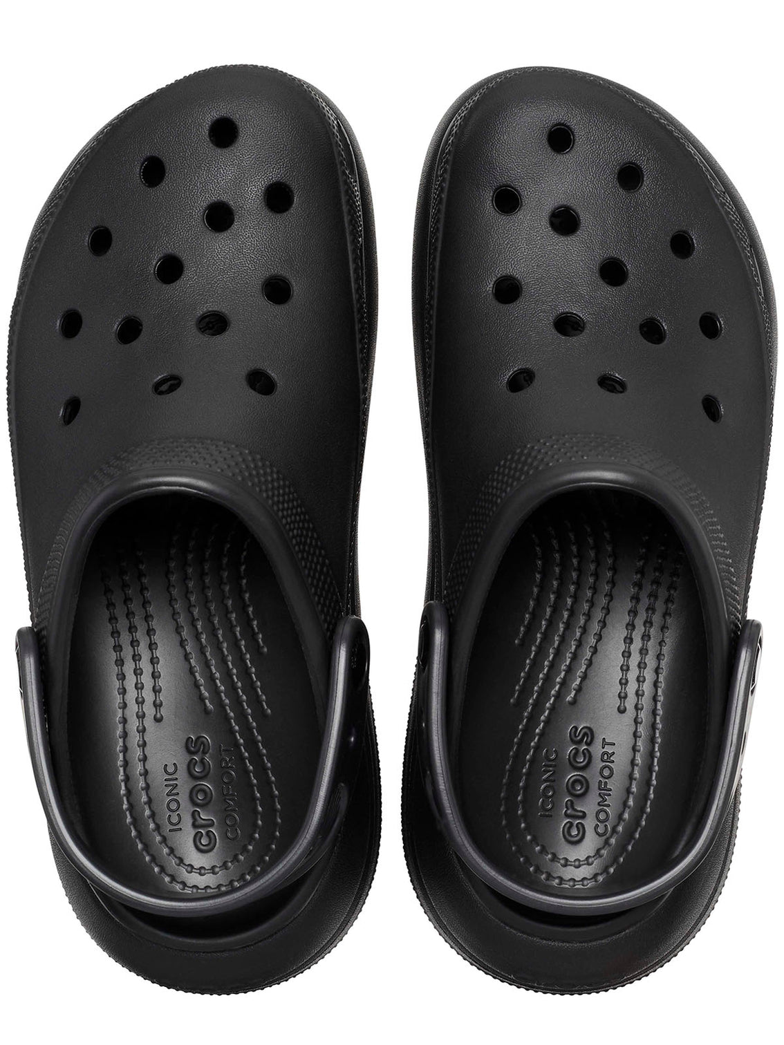 Zueco Plataforma Unisex Crush Clog Negro Crocs