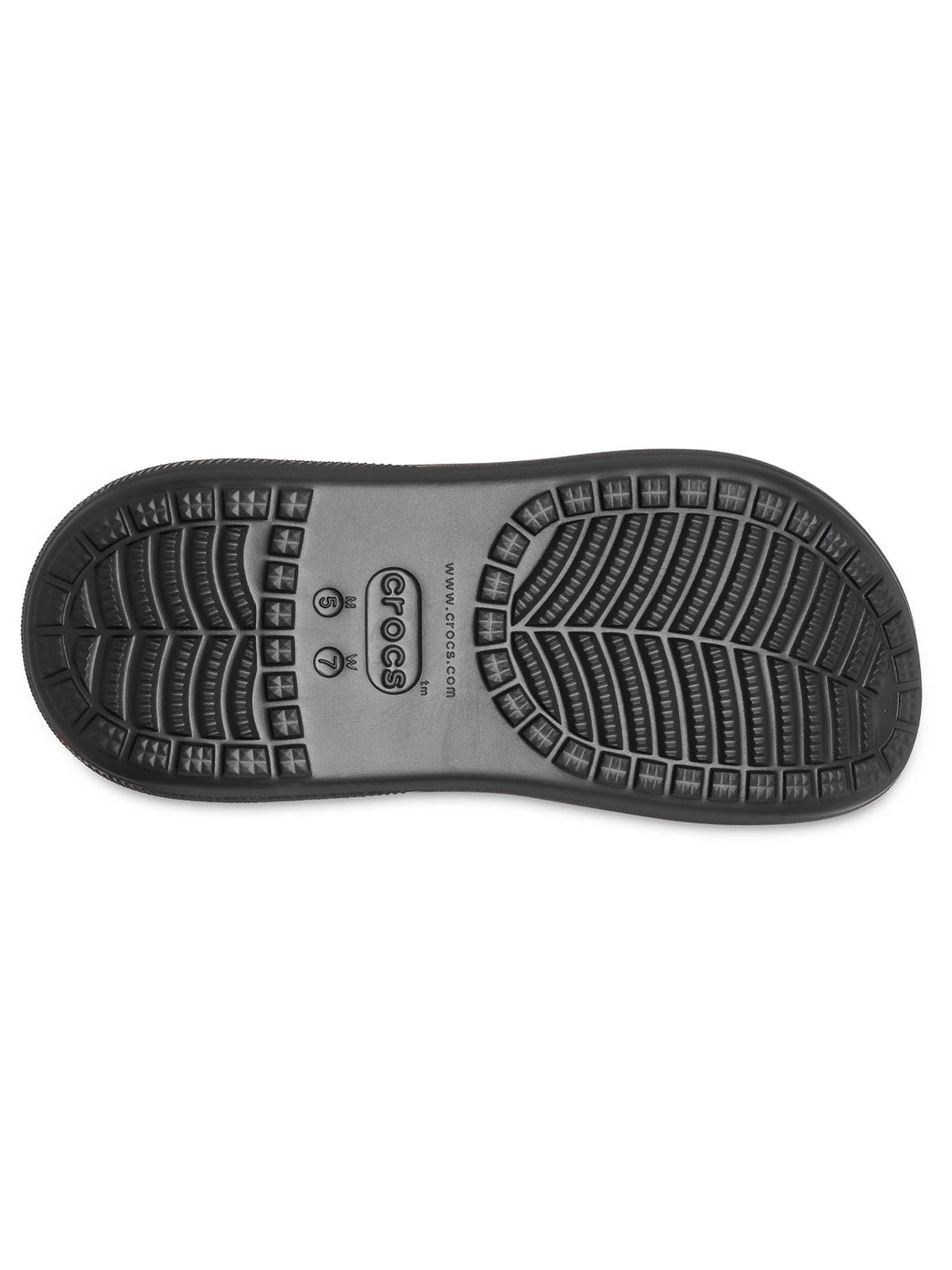 Zueco Plataforma Unisex Crush Clog Negro Crocs