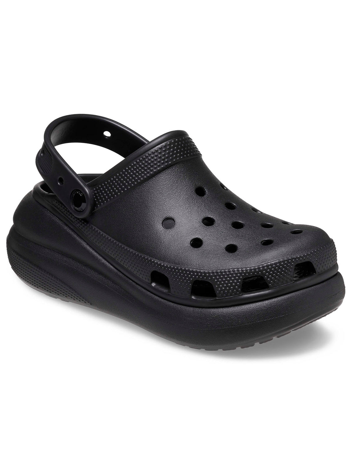 Zueco Plataforma Unisex Crush Clog Negro Crocs