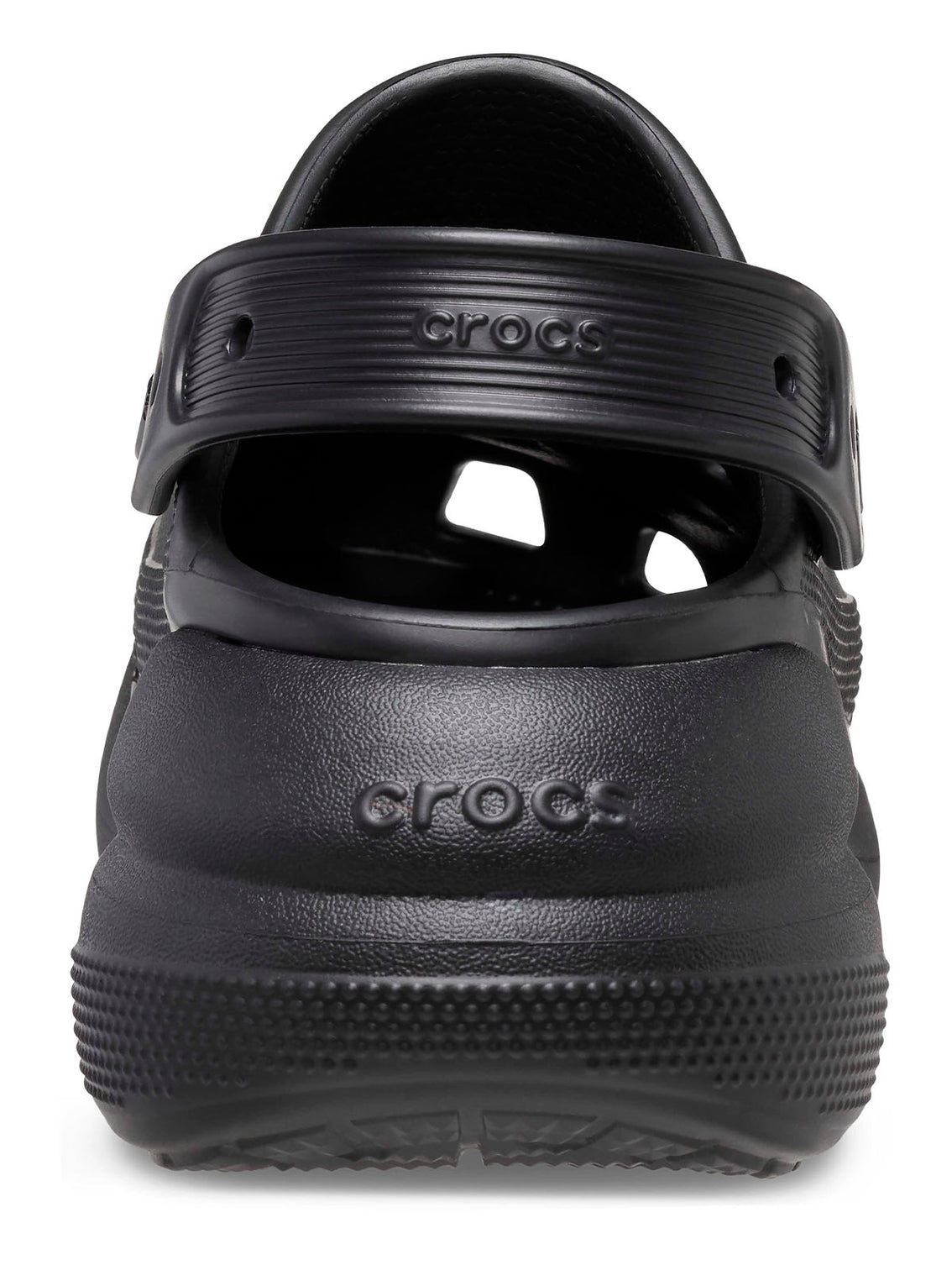 Zueco Plataforma Unisex Crush Clog Negro Crocs