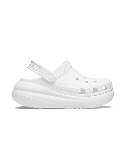 Zueco Plataforma Unisex Crush Clog Blanco Crocs