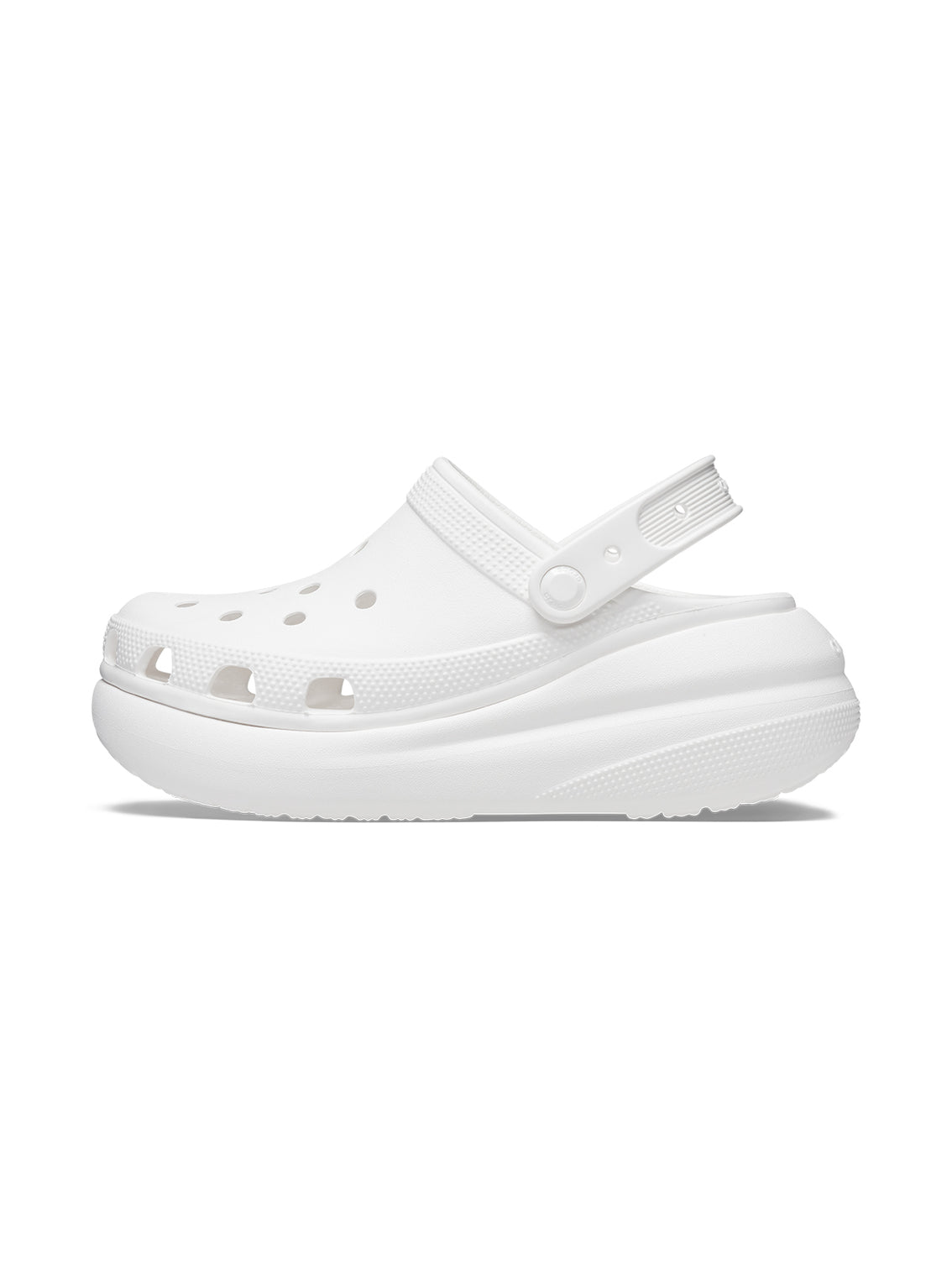 Zueco Plataforma Unisex Crush Clog Blanco Crocs