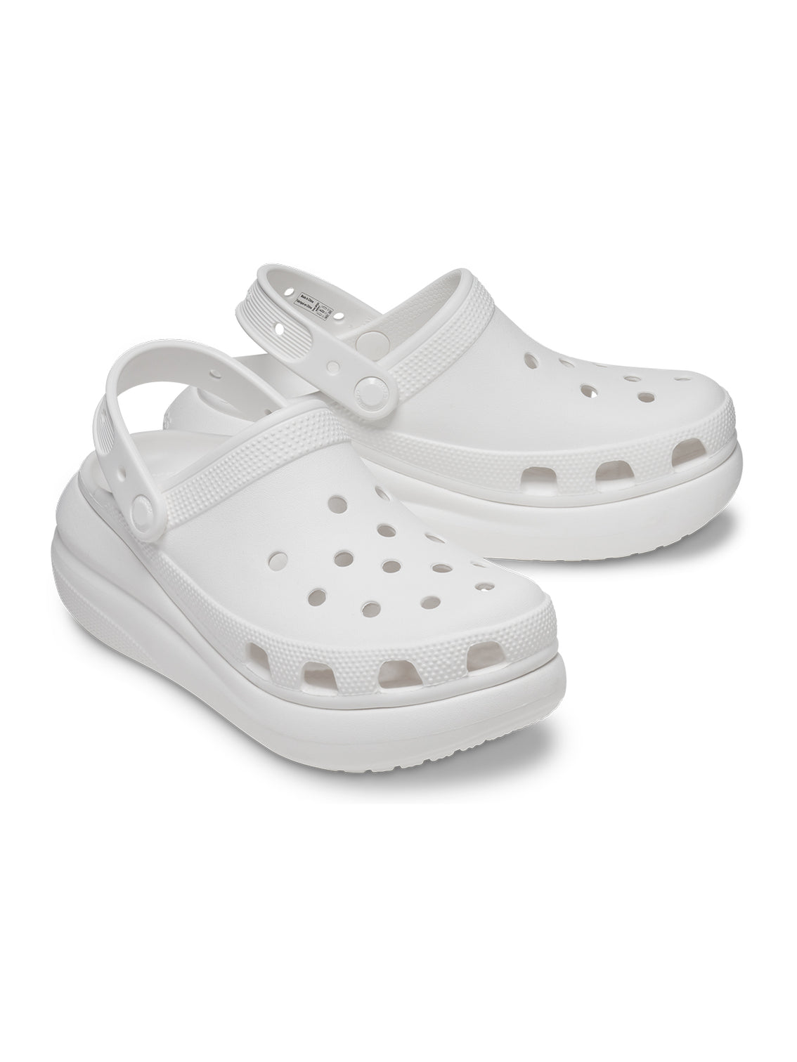 Zueco Plataforma Unisex Crush Clog Blanco Crocs