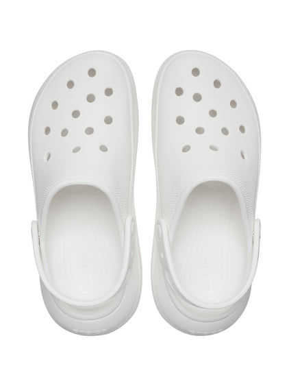 Zueco Plataforma Unisex Crush Clog Blanco Crocs