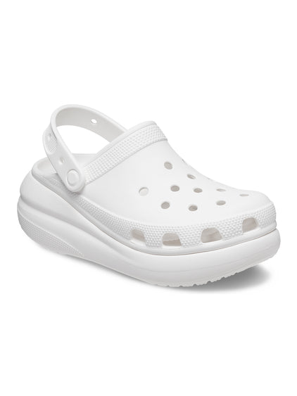 Zueco Plataforma Unisex Crush Clog Blanco Crocs