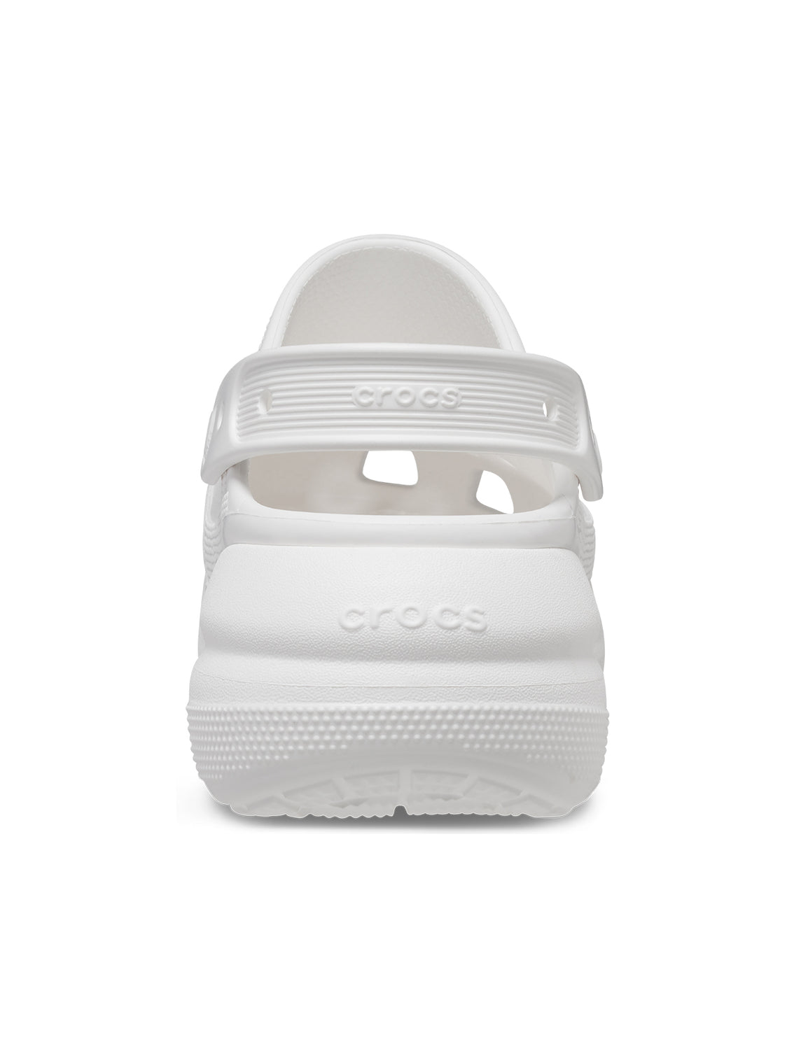 Zueco Plataforma Unisex Crush Clog Blanco Crocs