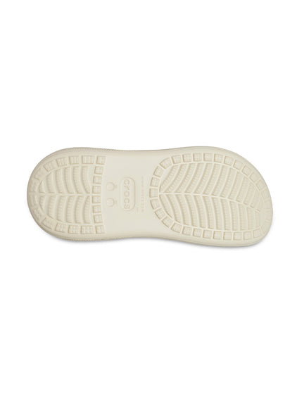 Zueco Plataforma Unisex Crush Clog Beige Crocs