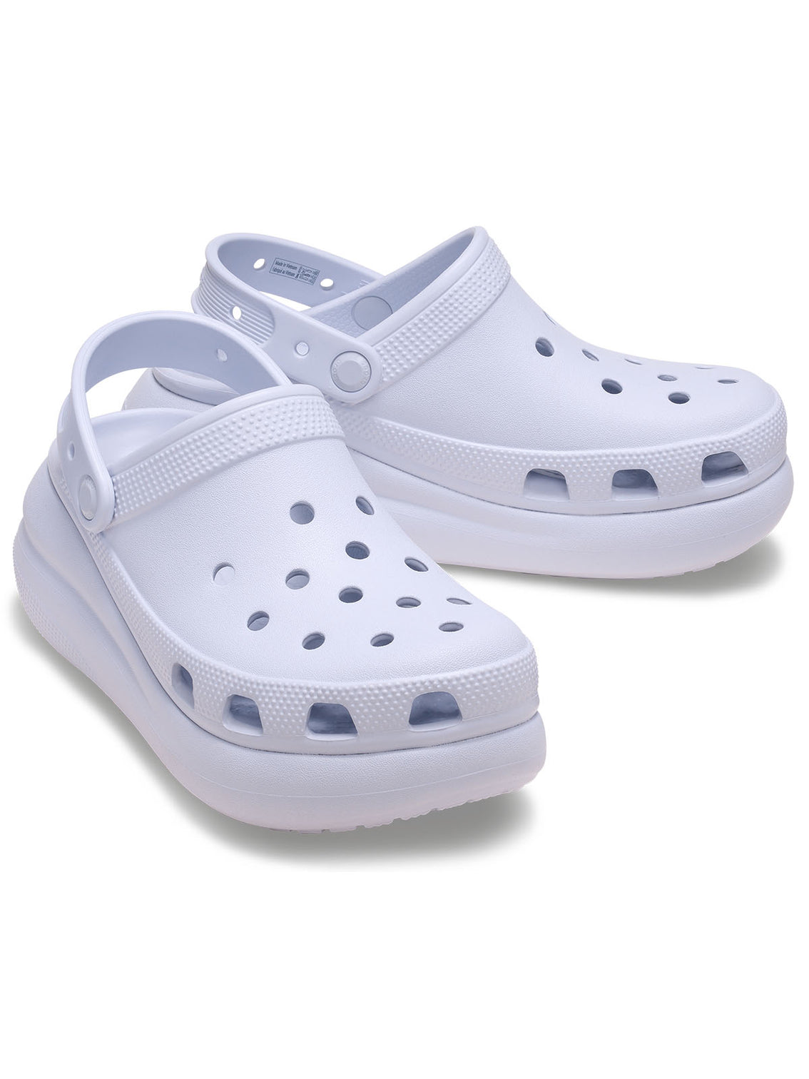 Zueco Plataforma Unisex Crush Clog Morado Crocs