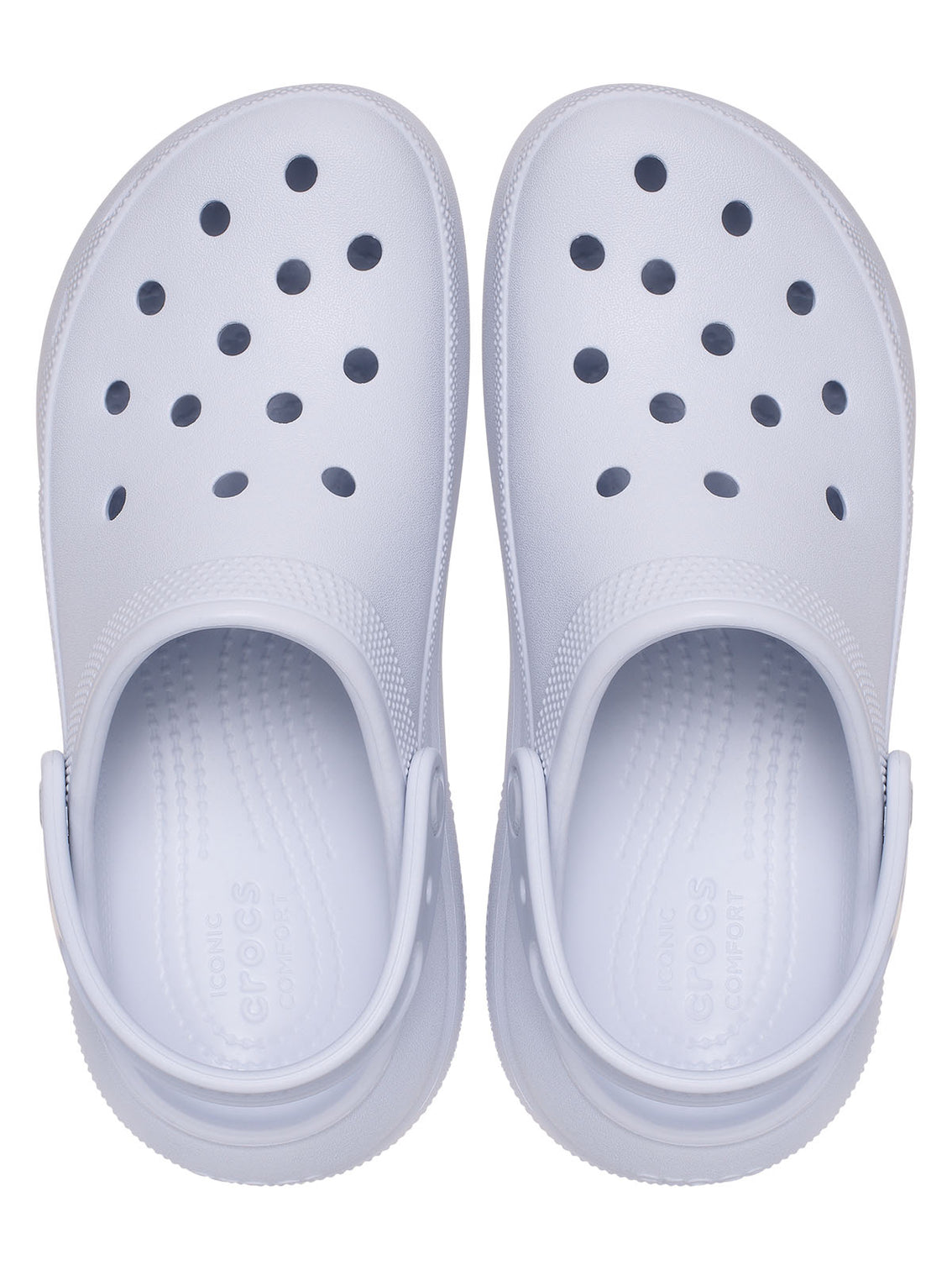 Zueco Plataforma Unisex Crush Clog Morado Crocs