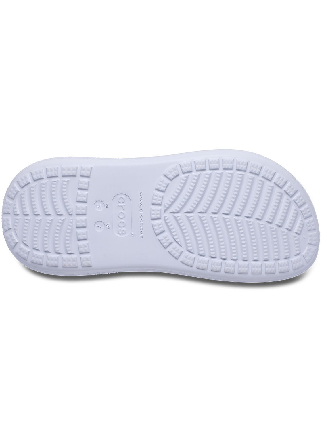 Zueco Plataforma Unisex Crush Clog Morado Crocs