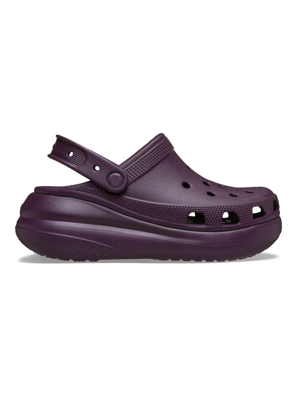 Zueco Plataforma Unisex Crush Clog Morado Uva Crocs