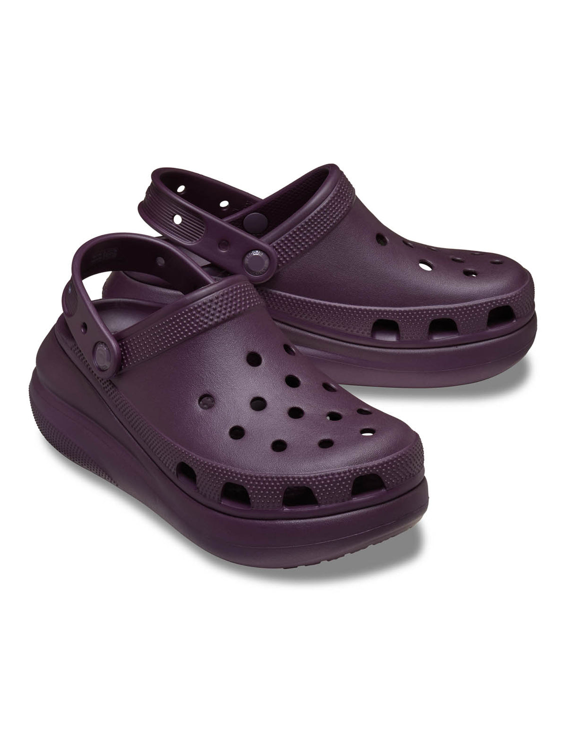Zueco Plataforma Unisex Crush Clog Morado Uva Crocs