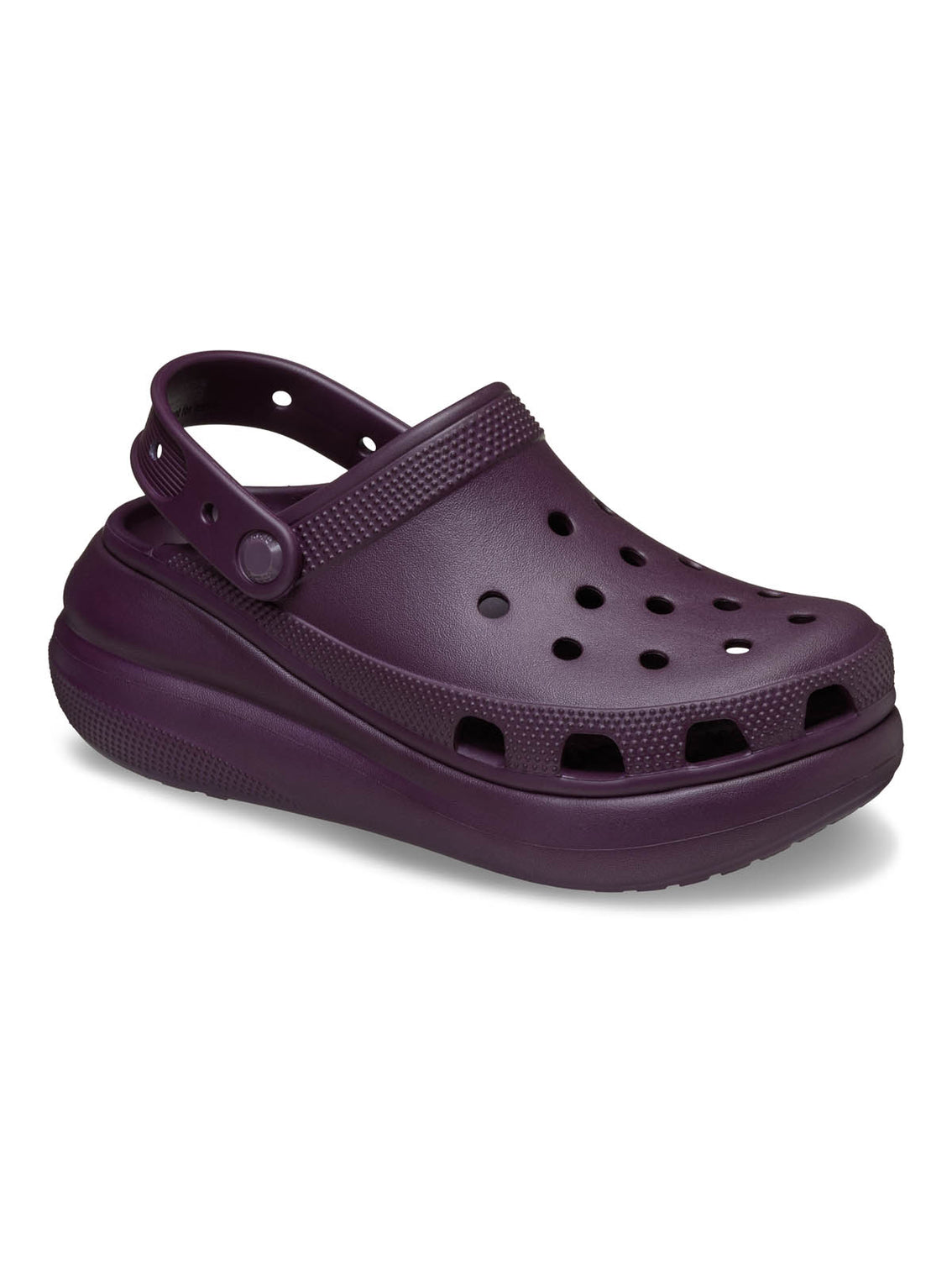 Zueco Plataforma Unisex Crush Clog Morado Uva Crocs