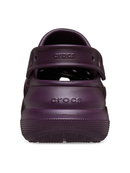 Zueco Plataforma Unisex Crush Clog Morado Uva Crocs