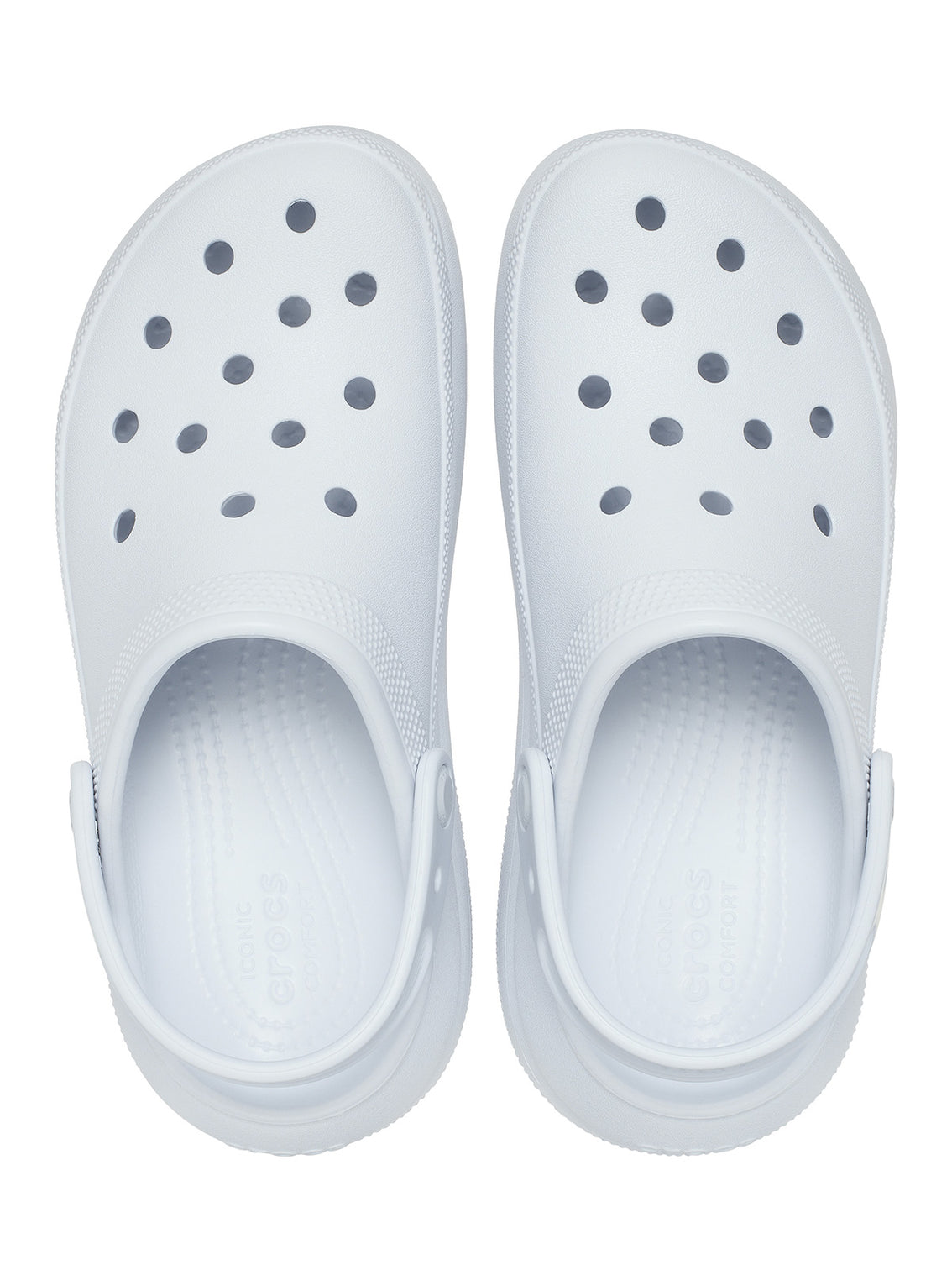 Zueco Unisex Plataforma Crush Clog Azul Crocs