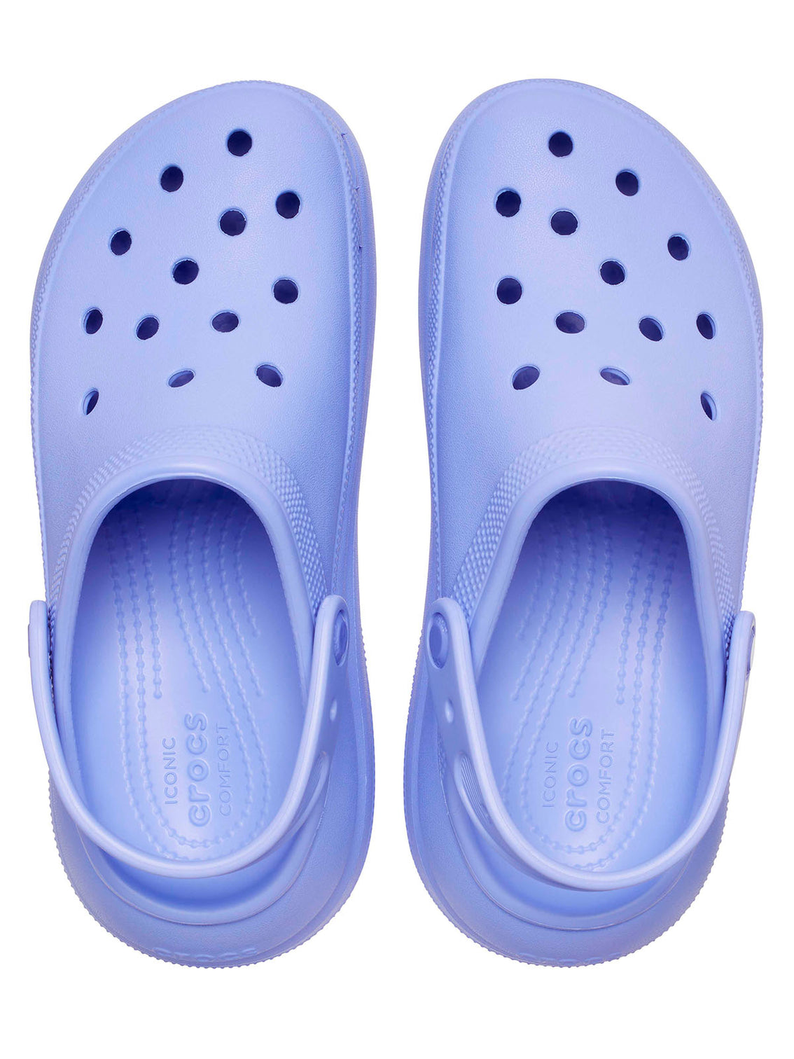 Zueco Plataforma Unisex Crush Clog Violeta Crocs
