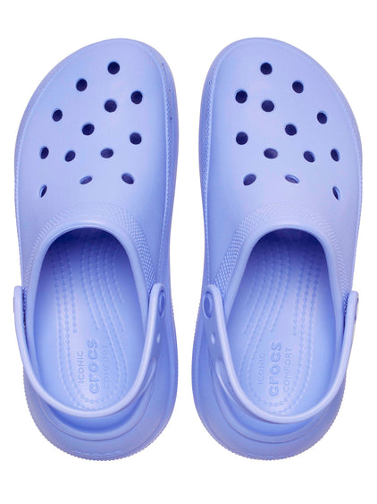 Zueco Plataforma Unisex Crush Clog Violeta Crocs