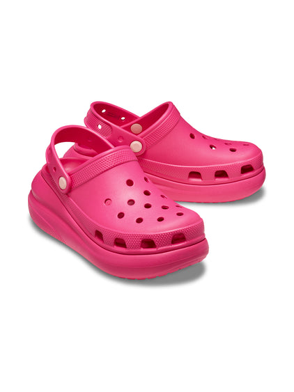 Zueco Plataforma Unisex Crush Clog Rosa Crocs