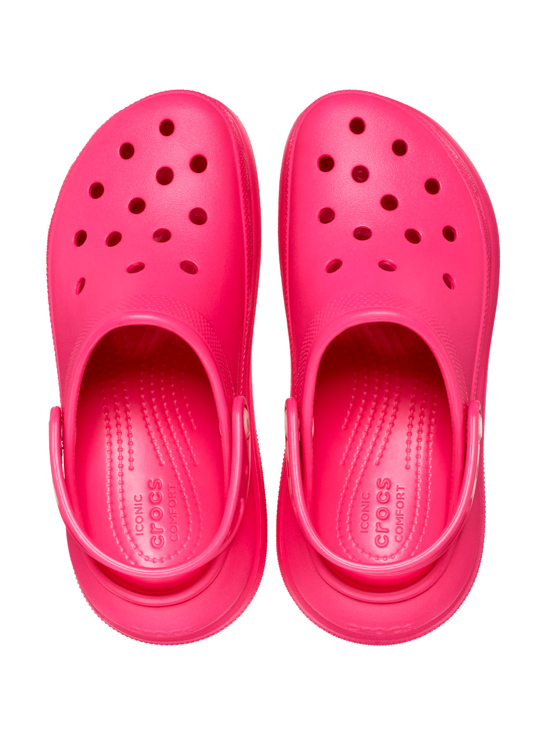 Zueco Plataforma Unisex Crush Clog Rosa Crocs