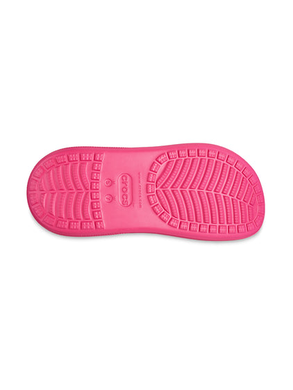 Zueco Plataforma Unisex Crush Clog Rosa Crocs
