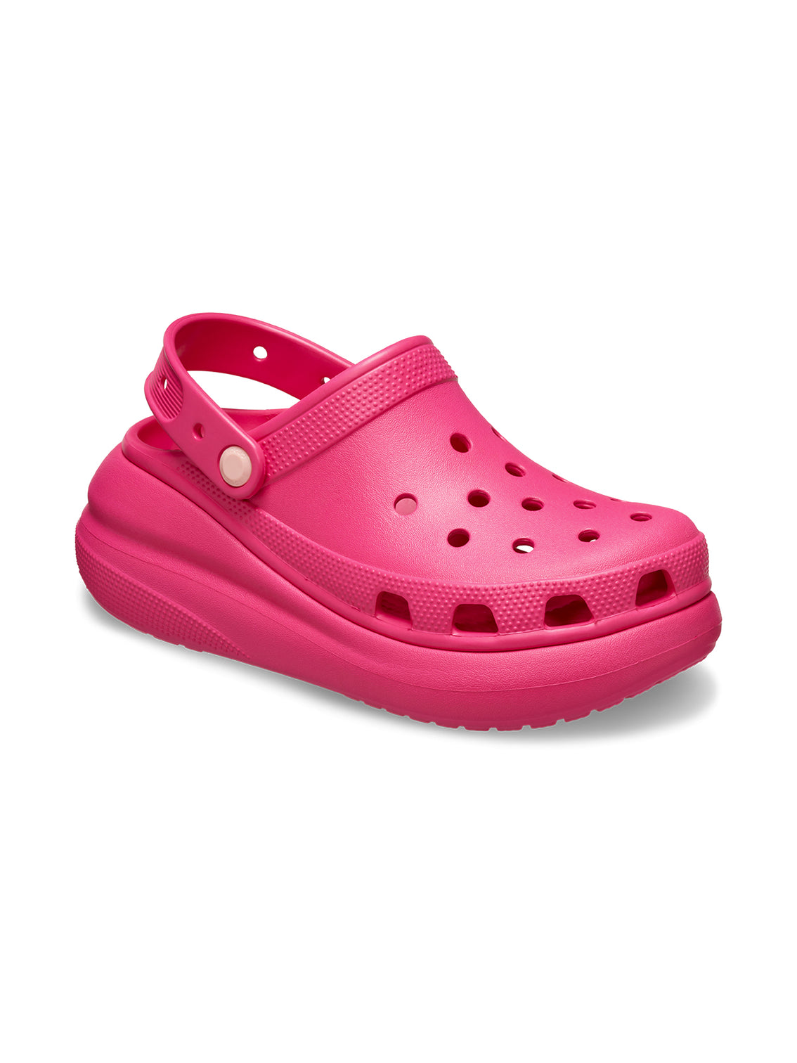 Zueco Plataforma Unisex Crush Clog Rosa Crocs