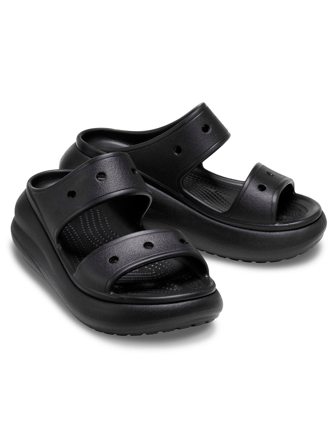 Sandalia Plataforma Unisex Crush Negro Crocs