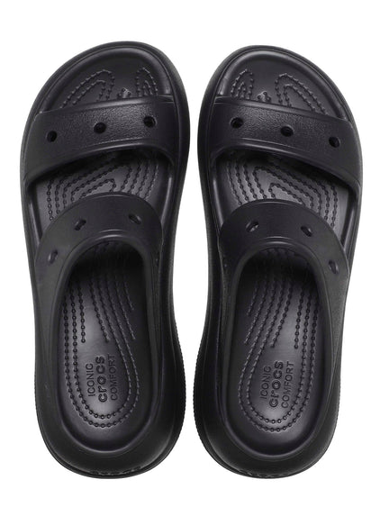 Sandalia Plataforma Unisex Crush Negro Crocs