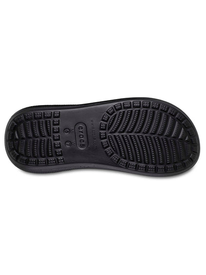 Sandalia Plataforma Unisex Crush Negro Crocs