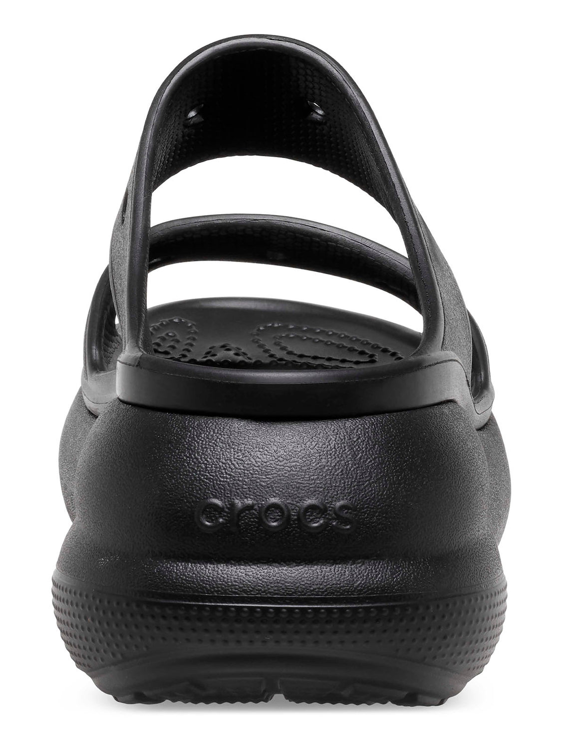Sandalia Plataforma Unisex Crush Negro Crocs