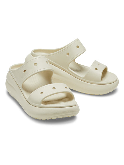 Sandalia Plataforma Unisex Crush Beige Crocs